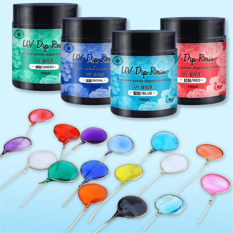 Flower Preservation Resin - Pegamento de resina UV DIP de