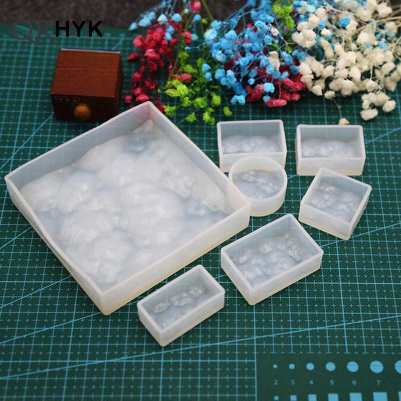 Resin Ocean Wave Mold - Moldes de cristal de fundición de