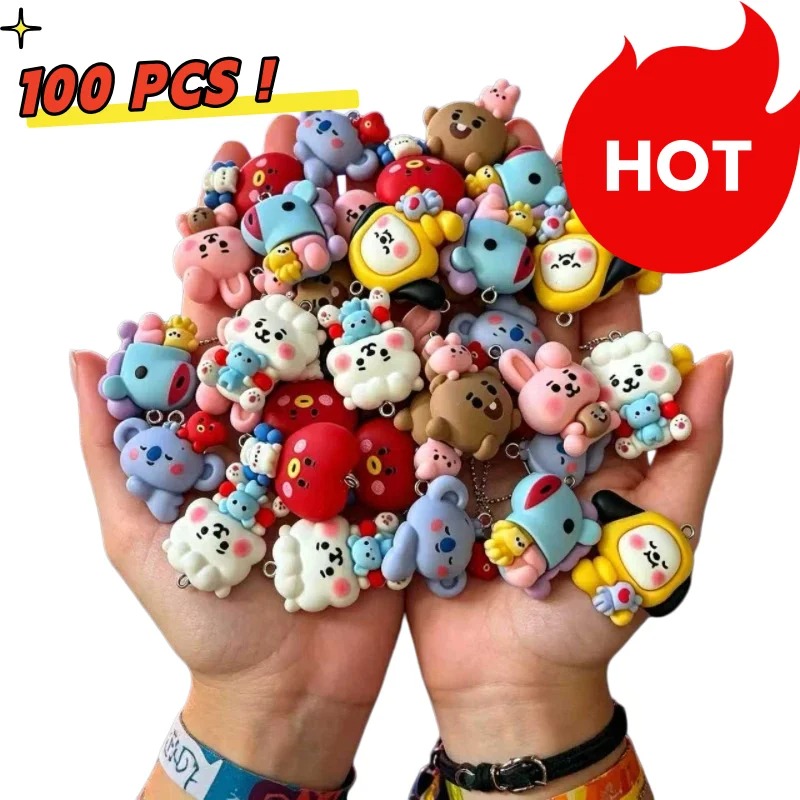 Resin Craft Supplies - 7 piezas de dijes de resina