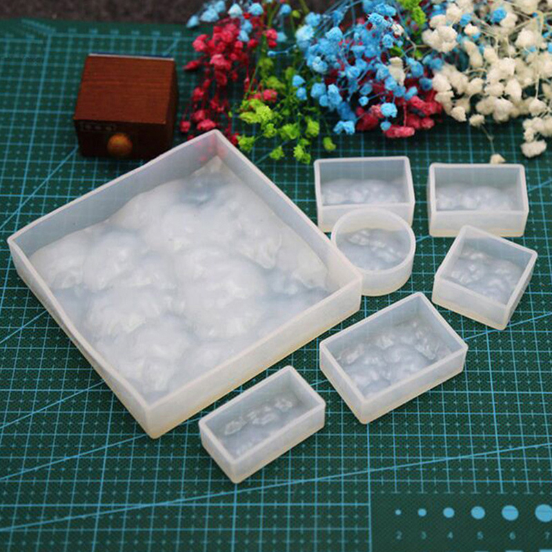 Moldes de cristal de fundición - Resin Ocean Wave Mold reseña y precio