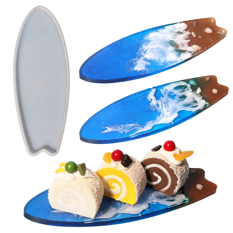 Nuevos moldes de bandeja de re - Resin Ocean Wave Mold reseña y precio